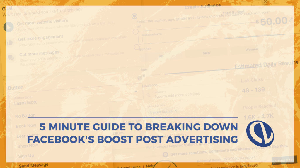 5 Minute Guide to Breaking Down Facebook's Boost Post Advertising